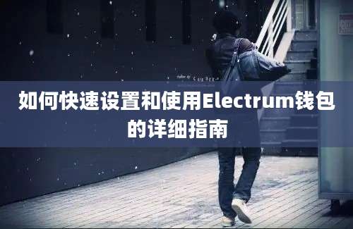 如何快速设置和使用Electrum钱包的详细指南