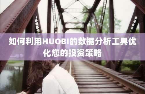 如何利用HUOBI的数据分析工具优化您的投资策略