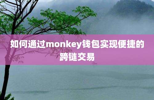 如何通过monkey钱包实现便捷的跨链交易