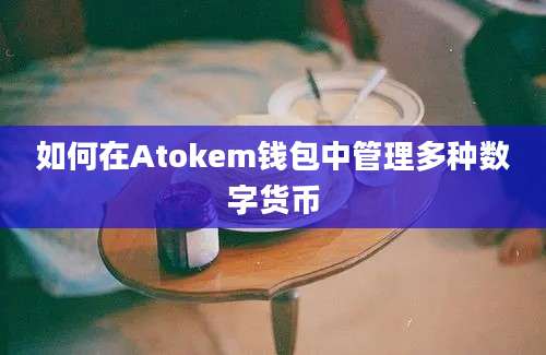 如何在Atokem钱包中管理多种数字货币