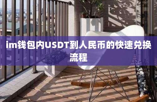 im钱包内USDT到人民币的快速兑换流程