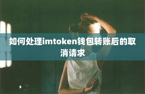 如何处理imtoken钱包转账后的取消请求