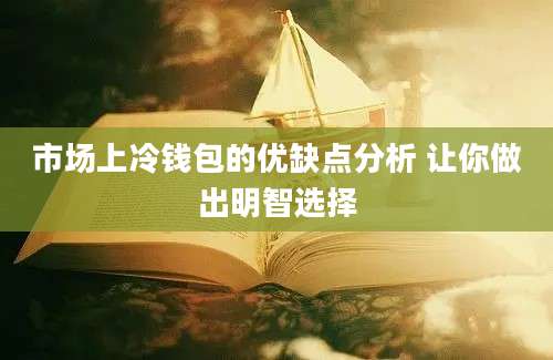 市场上冷钱包的优缺点分析 让你做出明智选择