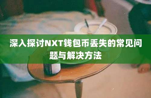 深入探讨NXT钱包币丢失的常见问题与解决方法