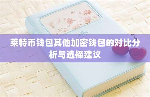 莱特币钱包其他加密钱包的对比分析与选择建议