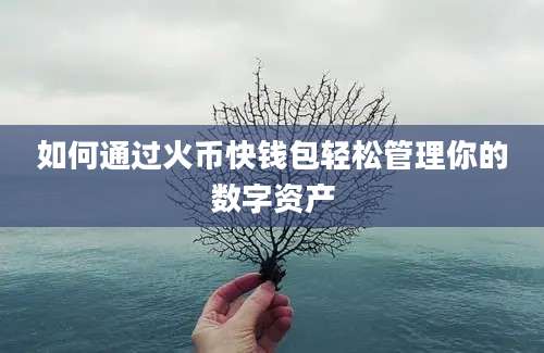 如何通过火币快钱包轻松管理你的数字资产