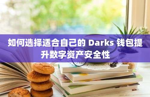 如何选择适合自己的 Darks 钱包提升数字资产安全性