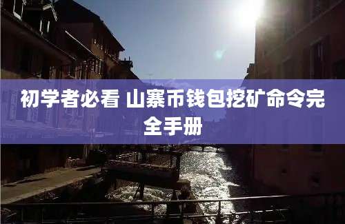 初学者必看 山寨币钱包挖矿命令完全手册