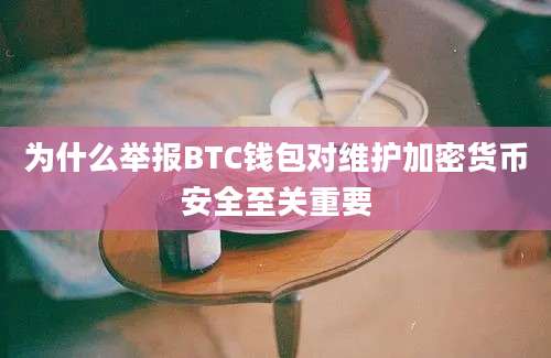 为什么举报BTC钱包对维护加密货币安全至关重要