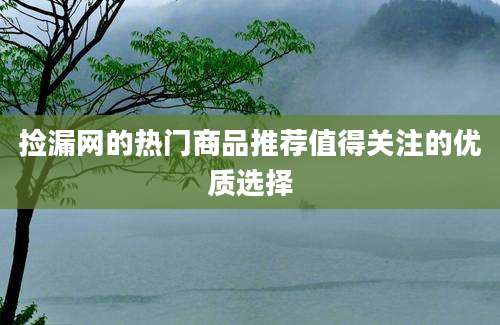 捡漏网的热门商品推荐值得关注的优质选择